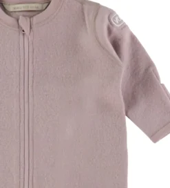 Fleece|Voksi Sovepose m. Ærmer - Uld - Soft Grape