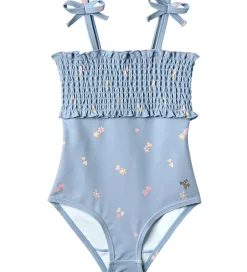 Badetøj|Wheat Badedragt - Selma - UV40+ - Morning Sky Hearts