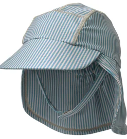 Badetøj|Wheat Badehat - Tonga - UV40+ - Blue Swim Stripe