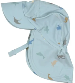 Badetøj|Wheat Badehat - Tonga - UV40+ - Soft Blue Sea Life