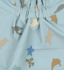 Badetøj|Wheat Badehat - Tonga - UV40+ - Soft Blue Sea Life