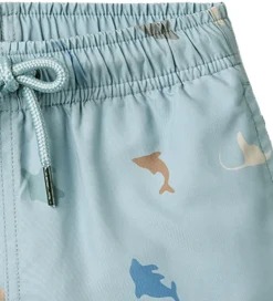 Badetøj|Wheat Badeshorts - Hansi - Soft Blue Sea Life