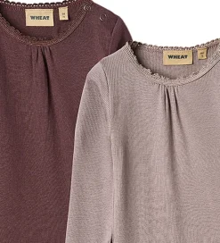 Bodyer|Wheat Body l/æ - 2-pak - Rib - Purple Fudge