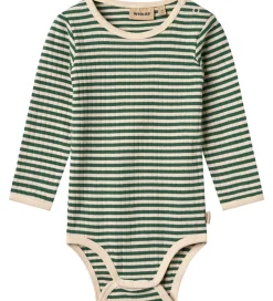 Bodyer|Wheat Body l/æ - Rib - Berti - Green Stripe