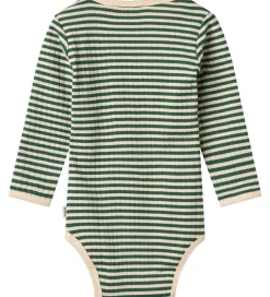Bodyer|Wheat Body l/æ - Rib - Berti - Green Stripe