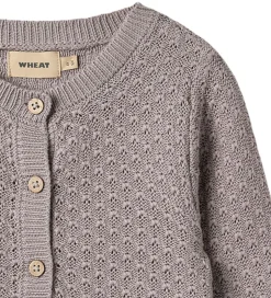 Cardigans|Wheat Cardigan - Strik - Magnella - Dusty Purple