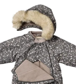 Flyverdragter|Wheat Flyverdragt - Nickie - Black Sea Open Flowers