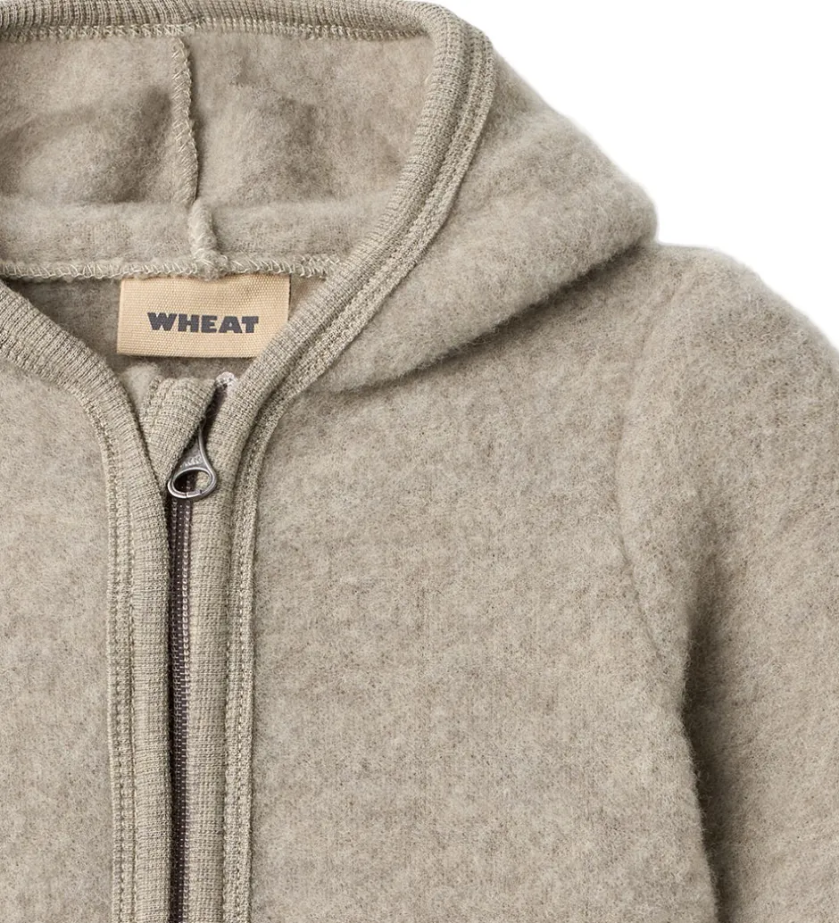 Heldragter|Wheat Heldragt - Uldfleece - Ata - Khaki Melange