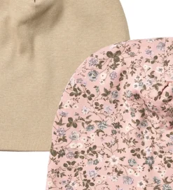 Huer Og Hatte|Wheat Hue - 2-pak - Aidan - Rose Powder Flowers