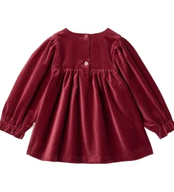 Kjoler|Wheat Kjole - Velour - Elvira - Ruby Red