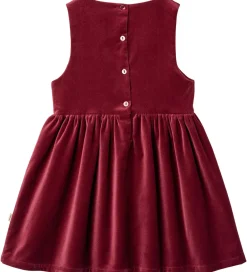 Kjoler|Wheat Kjole - Velour - Thelma - Ruby Red