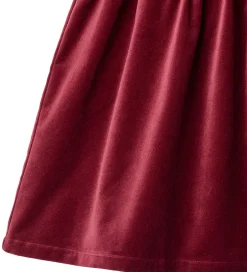 Kjoler|Wheat Kjole - Velour - Thelma - Ruby Red