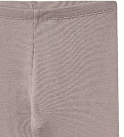 Leggings|Wheat Leggings - Rib - Bomuld/Modal - Maddy - Dusty Purple