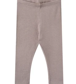 Leggings|Wheat Leggings - Rib - Bomuld/Modal - Maddy - Dusty Purple