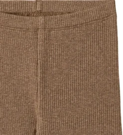 Leggings|Wheat Leggings - Rib - Jules - Coffee Melange