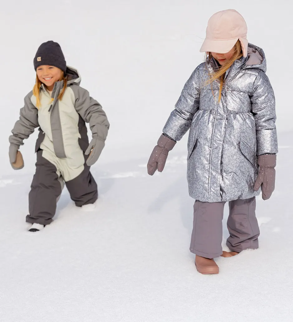 Handsker Og Luffer|Wheat Luffer m. Fleece - PU - Stormy - Purple Stone Stars