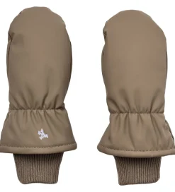 Handsker Og Luffer|Wheat Luffer m. Fleece - PU - Stormy - Dry Wood