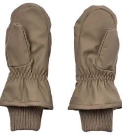 Handsker Og Luffer|Wheat Luffer m. Fleece - PU - Stormy - Dry Wood