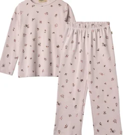 Nattøj|Wheat Nattøj - 2-delt - Mila - Soft Lilac Flowers