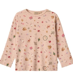 Nattøj|Wheat Nattøj - 2-delt - Mila - Rose Dust Holiday