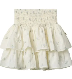 Nederdele|Wheat Nederdel - Hilary - Blue Flowers