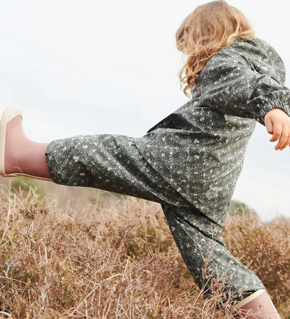 Regntøj|Wheat Regnbukser m. Seler - PU - Charlo - Forest Lake Checked Fl