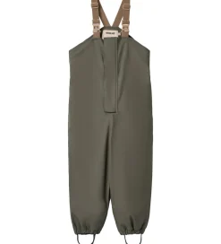 Termotøj|Regntøj|Wheat Regnbukser m. Termo/Seler - PU - Lian - Winter Forrest