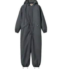 Regntøj|Wheat Regndragt m. Termo - PU - Aiko - Greyblue