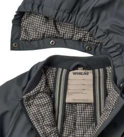 Regntøj|Wheat Regndragt m. Termo - PU - Aiko - Greyblue