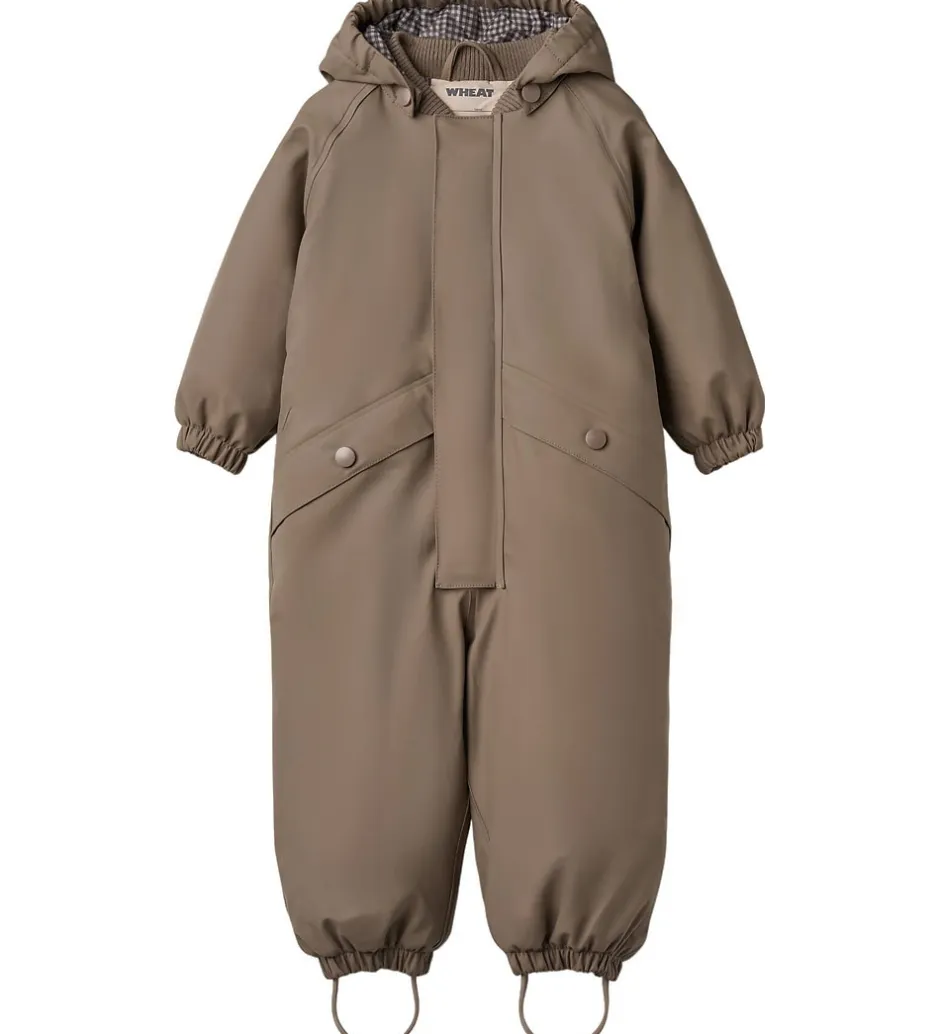 Regntøj|Wheat Regndragt m. Termo - PU - Aiko - Dry Wood