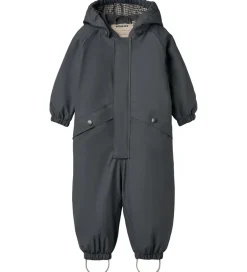 Regntøj|Wheat Regndragt m. Termo - PU - Aiko - Greyblue