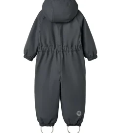Regntøj|Wheat Regndragt m. Termo - PU - Aiko - Greyblue