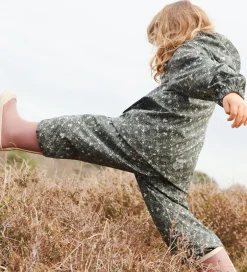 Regntøj|Wheat Regnjakke - PU - Ollo - Forest Lake Checked Flowers