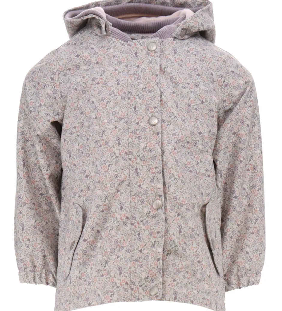 Sommerjakker|Wheat Sommerjakke m. Fleece - Gry - Highrise Flowers