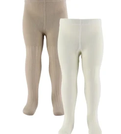 Strømpebukser|Wheat Strømpebukser - Rib - Indy - 2-pak - Sand