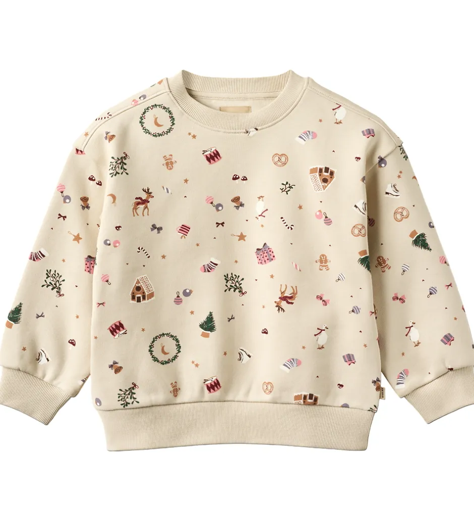 Sweatshirts|Wheat Sweatshirt - Elliot - Offwhite Holiday