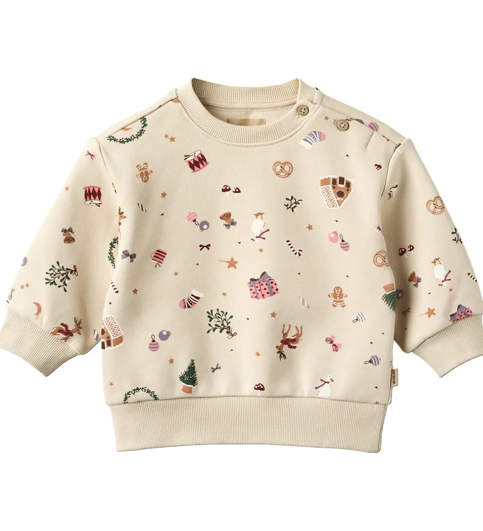 Sweatshirts|Wheat Sweatshirt - Elliot - Offwhite Holiday