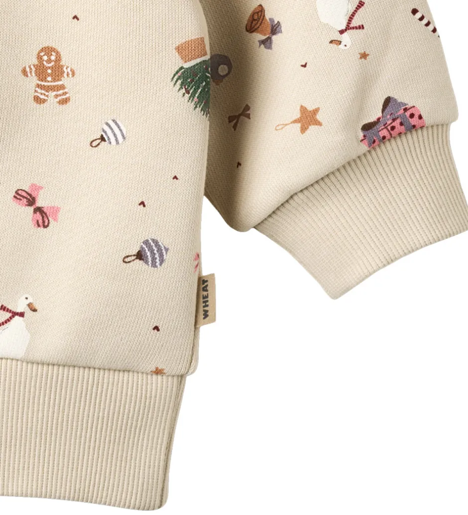 Sweatshirts|Wheat Sweatshirt - Elliot - Offwhite Holiday