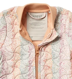 Termotøj|Wheat Termojakke - Loui - Rainbow Flowers