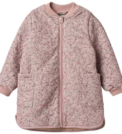 Termotøj|Wheat Termojakke m. Fleece - Helga - Soft Lavender Flowers