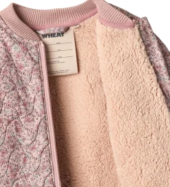 Termotøj|Wheat Termojakke m. Fleece - Helga - Soft Lavender Flowers