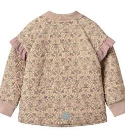 Termotøj|Wheat Termojakke m. Fleece - Ellas - Mellow Peach Tapestry