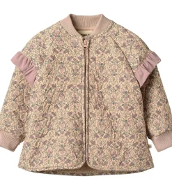 Termotøj|Wheat Termojakke m. Fleece - Ellas - Mellow Peach Tapestry