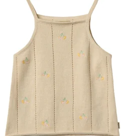 Toppe|Wheat Top - Strik - Nellie - Sandshell