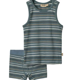 Undertøj|Wheat Undertøj - Lui - Blue Multi Stripe