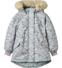 Vinterjakker|Wheat Vinterjakke - Mathilde - Soft Rain Flowers