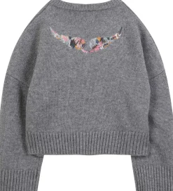 Cardigans|Zadig & Voltaire Cardigan - Mirka - Uld/Polyamid - Gråmeleret