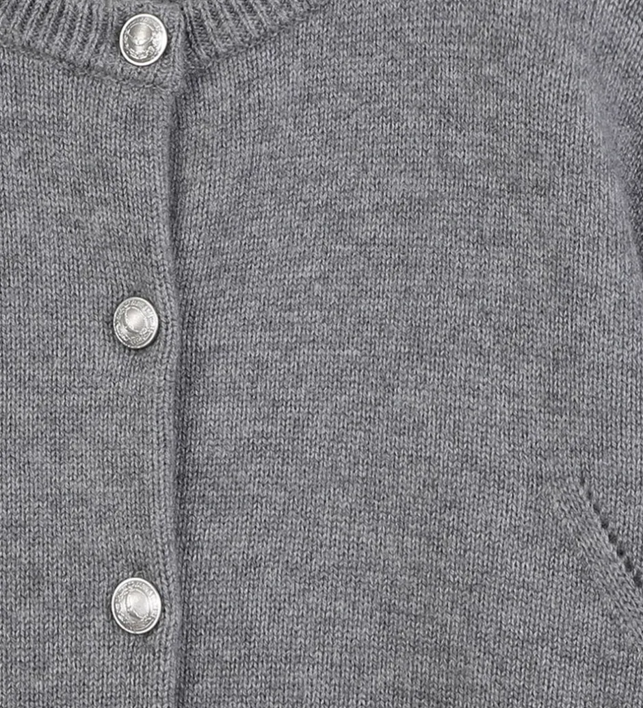 Cardigans|Zadig & Voltaire Cardigan - Mirka - Uld/Polyamid - Gråmeleret