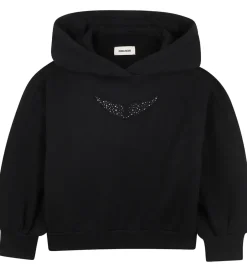 Hættetrøjer|Zadig & Voltaire Hættetrøje - Sort m. Nitter