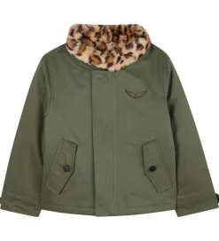 Overgangsjakker|Zadig & Voltaire Jakke - Jess - Khaki